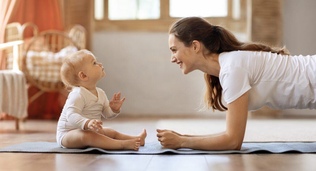 mom fitness at home